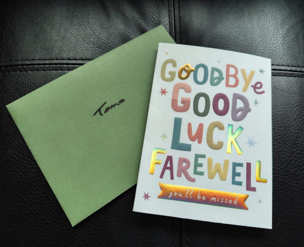 メッセージカード